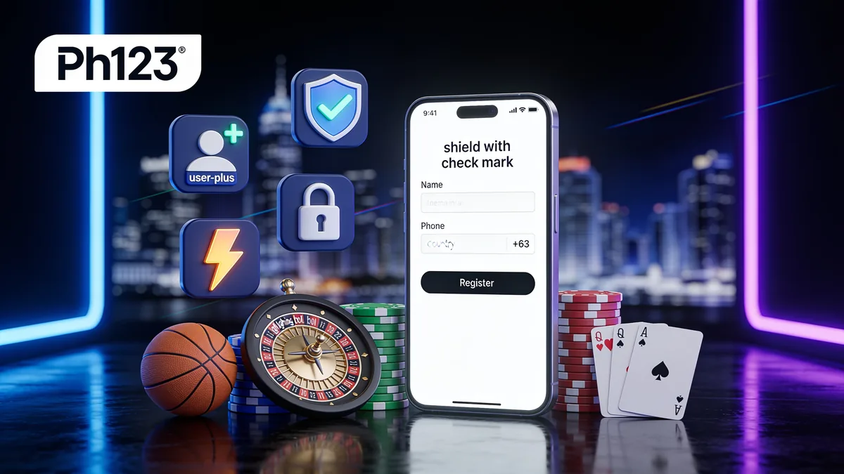 How to Log In to ph123 Casino for players in the Philippines