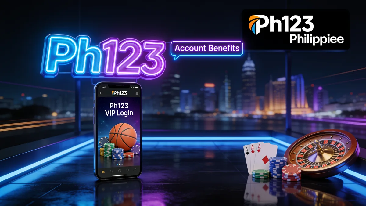 ph123 VIP Login and Account Benefits for players in the Philippines